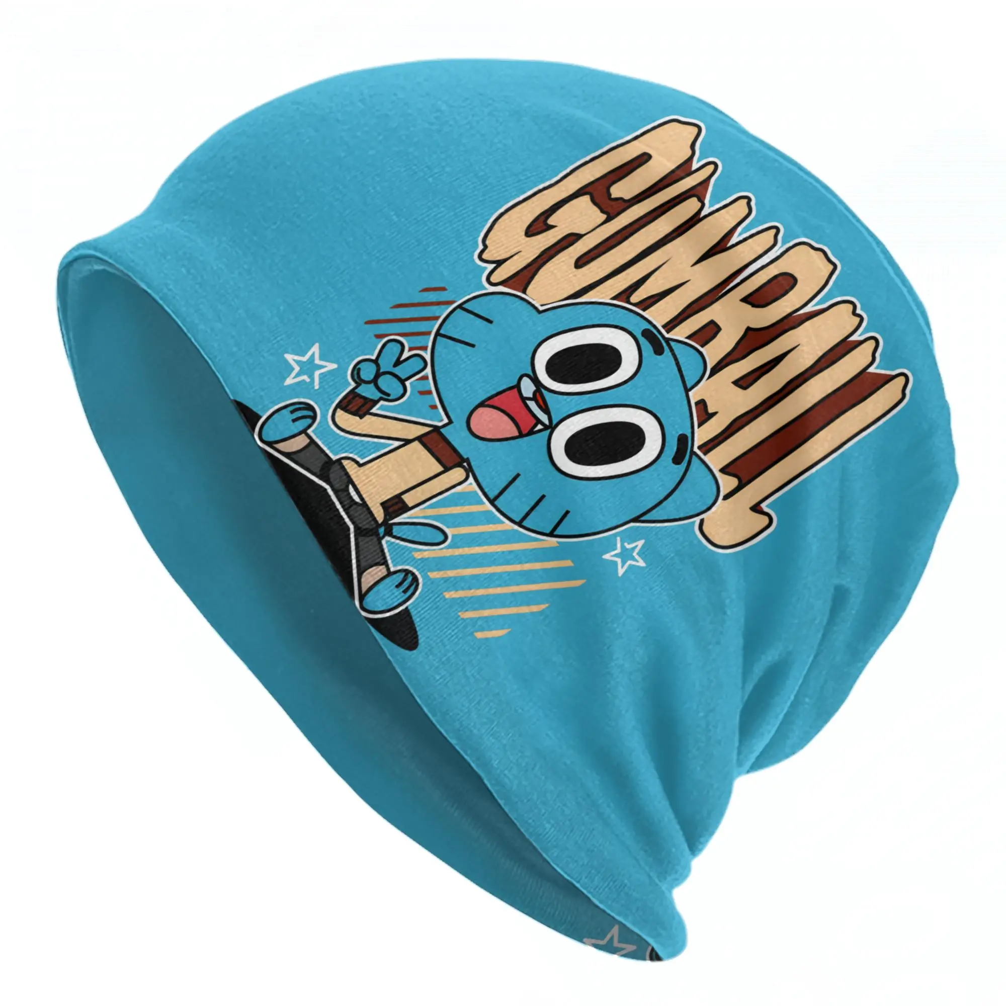 Gumballs  Bonnet Hats Autumn Winter Ski Skullies Beanies Hat Amazings Gumballs for Men Women Spring Dual-use Caps