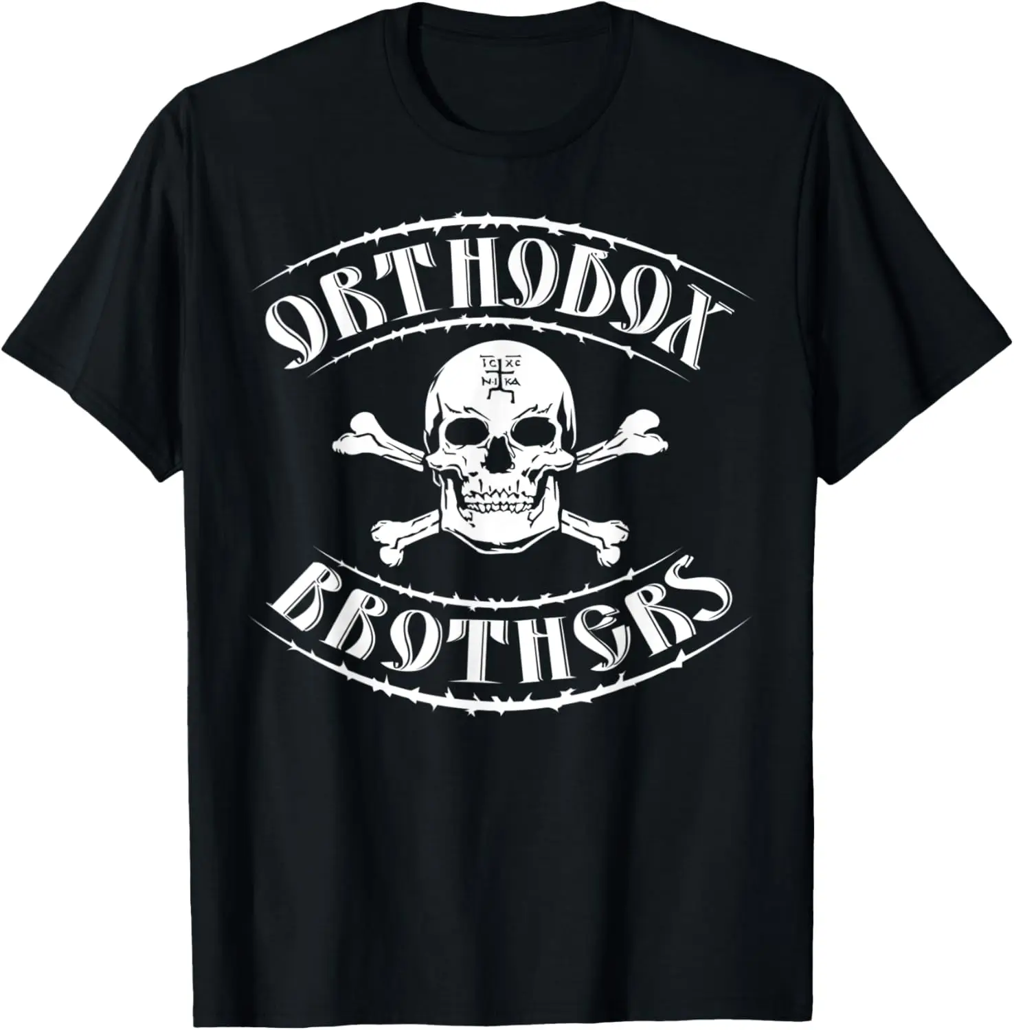 

Orthodoxy Church Christian Orthodox Brothers Countries T-Shirt Short Sleeve Casual 100% Cotton Men T Shirt