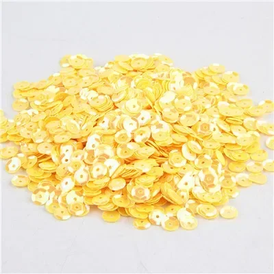Round Cup Sequin 4mm Multi Color Sequins for Sewing Crafts