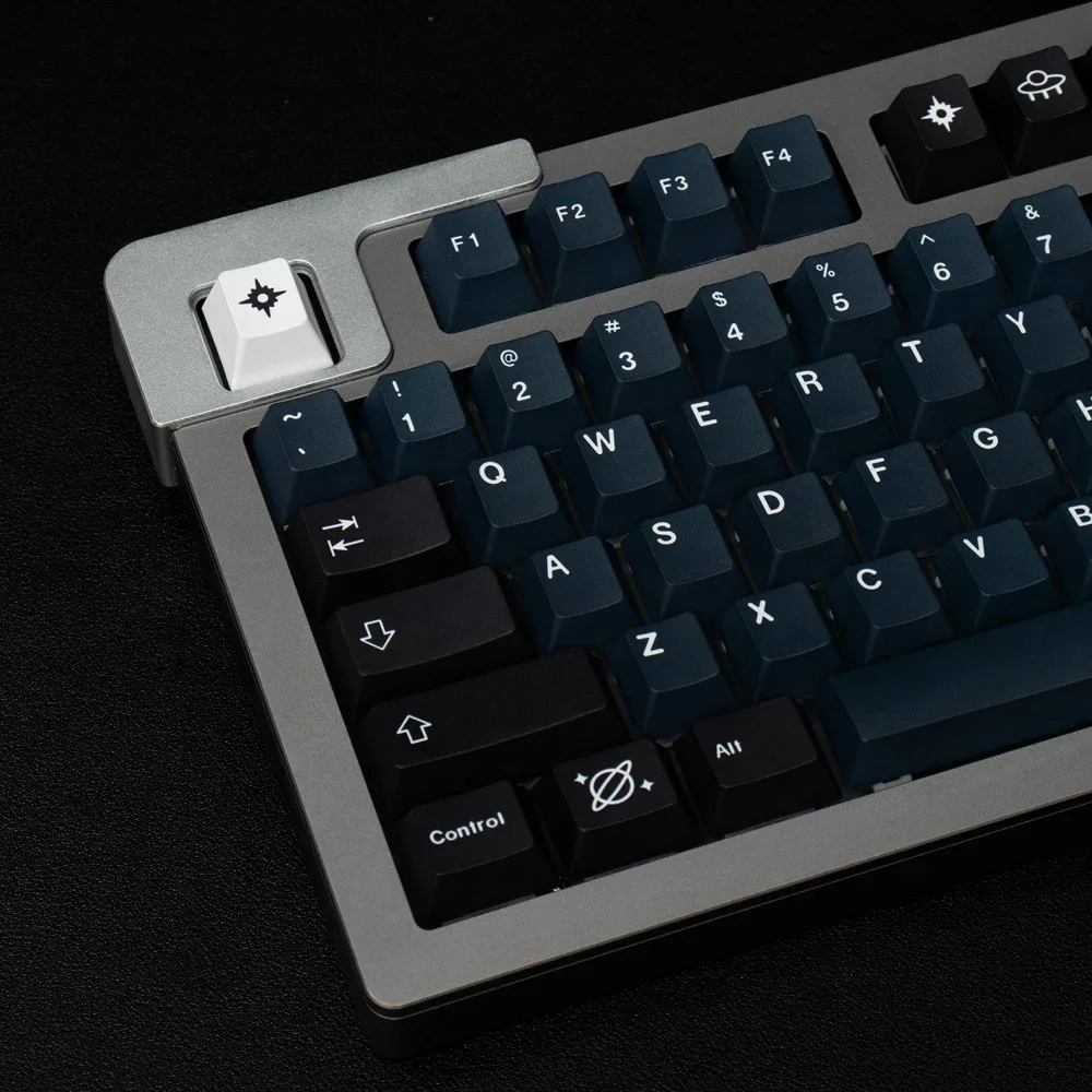 GMK Galaxy Keycap Dark Blue Original Height PBT Sublimation Full Set of Mechanical Keyboard Cap 87/96