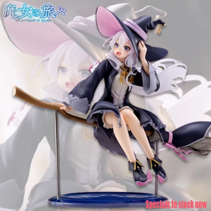 2023 New Original Taito AMP Elaina Wandering Witch: The Journey of Elaina Anime Figure Action Figures Collectible Doll Toy 20CM