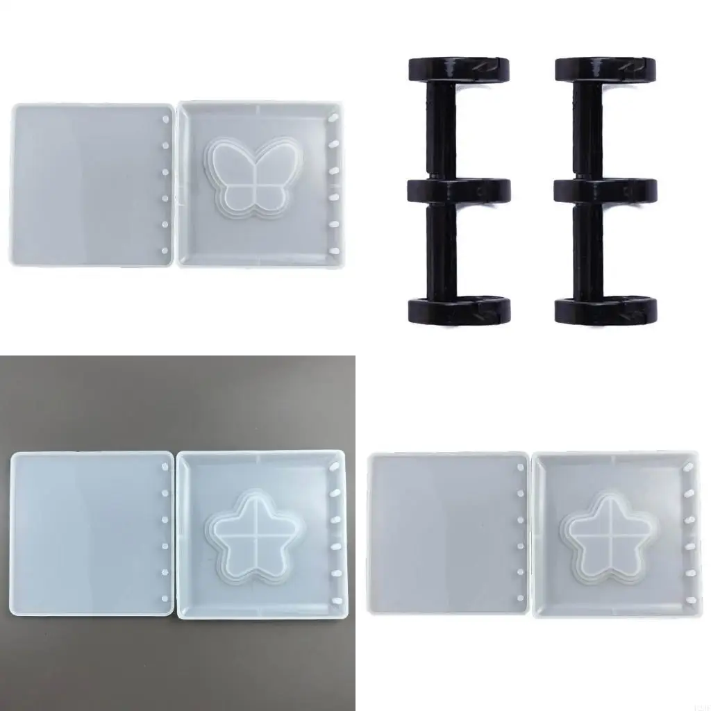   Notebook Cover Silicone Molds DIY Notebook Housing Epoxy Resin Molds Handmade Jewelry & Accessories Making Tools