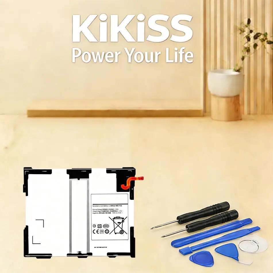 

Надежная замена аккумулятора EB-BT595ABE для планшета Samsung Galaxy Tab A2 10.5 SM-T590 T595, стабильная емкость 7300 мАч