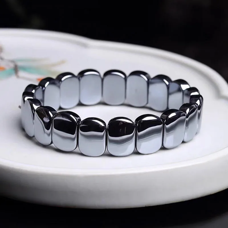 Natural Stone Terahertz Bracelet To Remove Dampness and Cold, The Same Holiday Birthday Gift for Men and Women