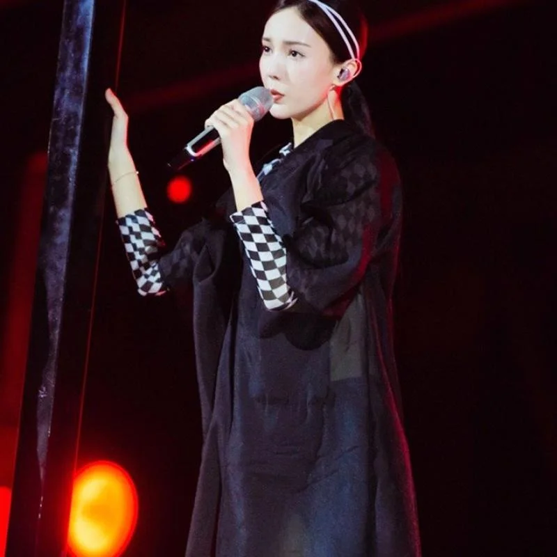 

Qievi Gold Morning Women's Thin Base Layer T-irt Set with Heart Wings Print Long Sve round Ne Commute Sle Korean Fit