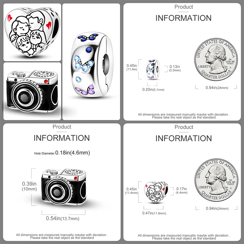 3-teiliges Charm-Perlen-Set, bunte Emaille-Tier-, Blumen- und Herz-Anhängerperlen für DIY-Armband, Halskette, Schmuckherstellung, Geschenk für Frauen und Mädchen – Detail 36
