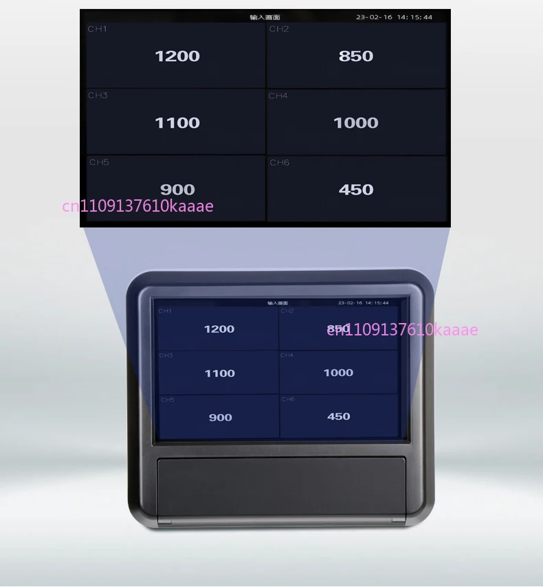 Multiple Paperless Recorder Voltage Current Pressure Humidity Temperature Inspection Instrument Curve Temperature Rise Tester
