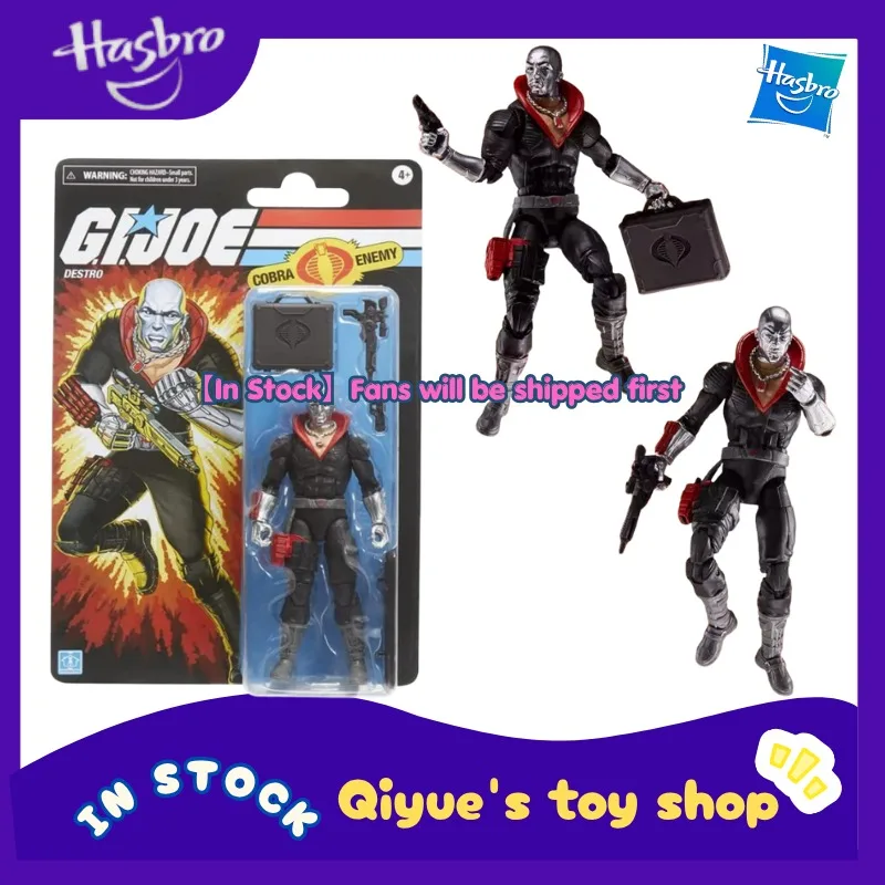 【In Stock】Hasbro Special Forces GIJOE Retro Hanging Card Limited Distro 6-inch Movable Robot Doll Model Toy Collection Gift