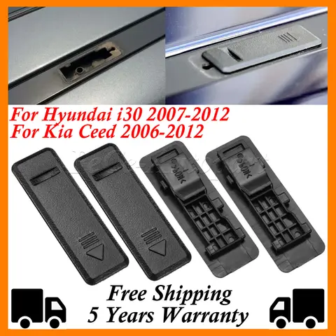 Kia Ceed 2006-2012 Hyundai i30 2007-2012 87255A5000 용 루프 바 커버 교체 레일 트림 랙 뚜껑 캡 872552 L000