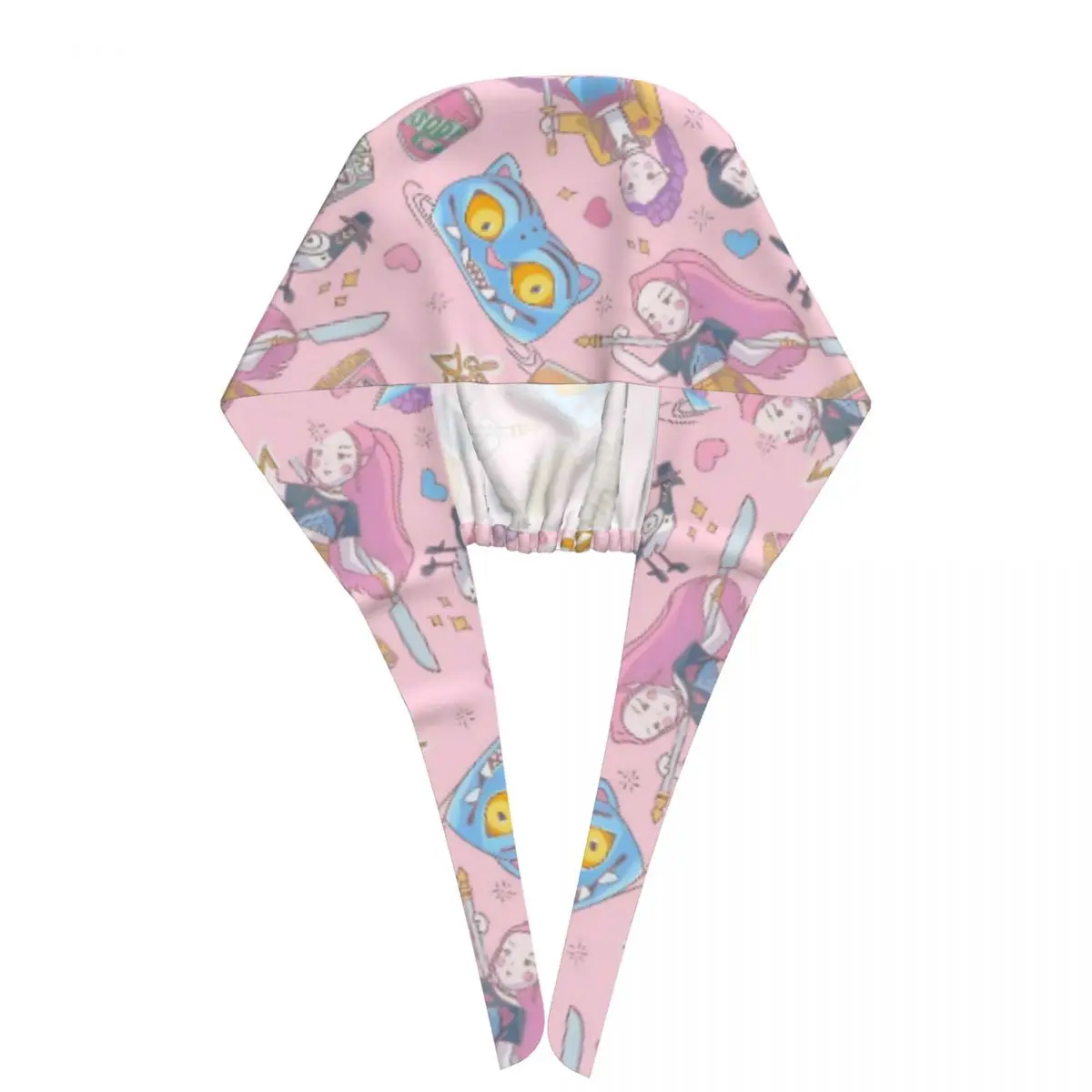 Chapeaux d'infirmière KPop Demon Hunters, casquettes de gommage, casquette médicale Kawaii réglable pour hommes et femmes, casquettes de travail pour cheveux longs