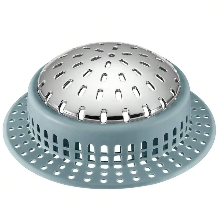 

Shower Drain Hair Catcher, Shower Drain Cover, Bathtub Drain Hair Catcher For -Up and Regular Drains