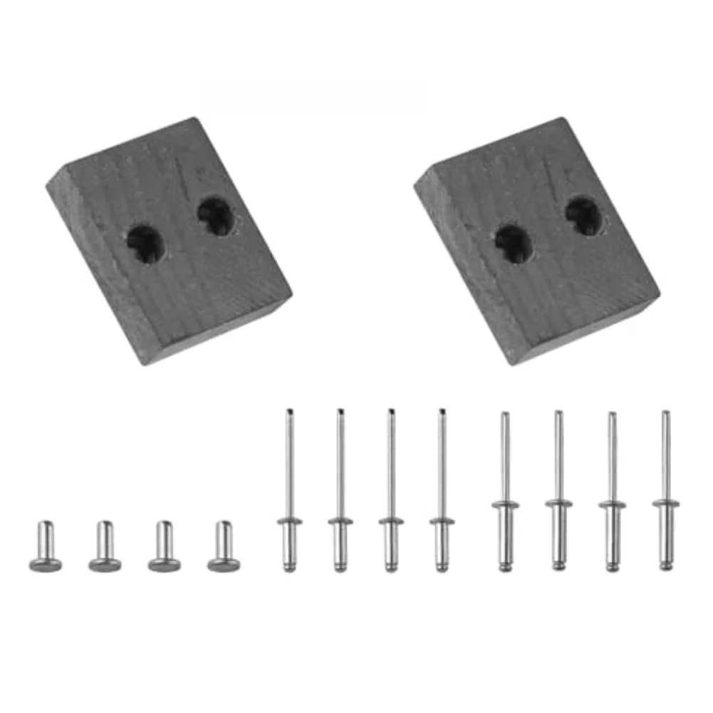 Riding Mower Parts Brake Pad Set For Seasonal Mowing Tasks High Strength Metal Wear Resistant Design Deformation Resistant