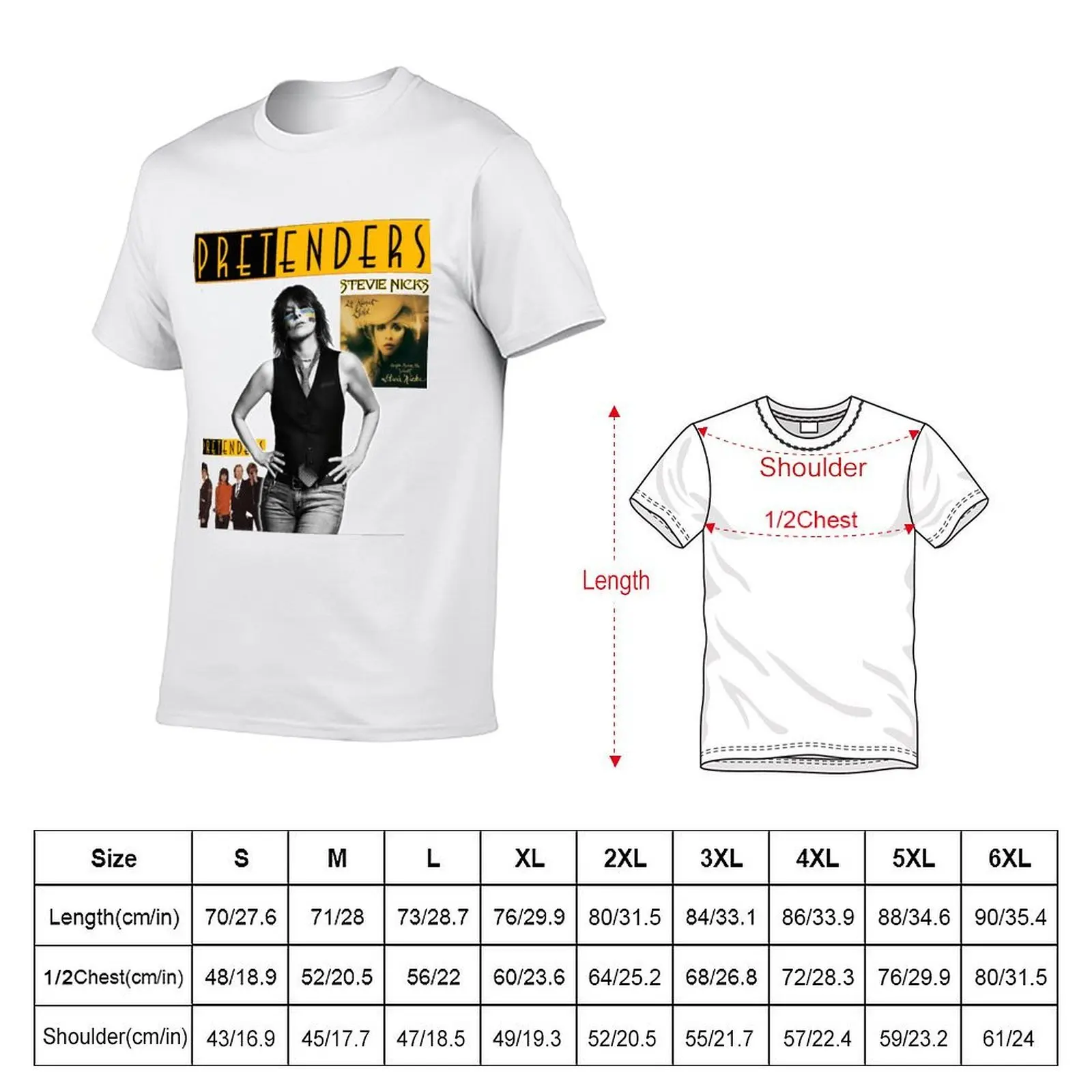 PRETENDERS & STEVIE NICKS 24 KARAT GOLD TOUR 2017 T-Shirt funny meme t-shirts cheap stuff heavyweight t shirts for men