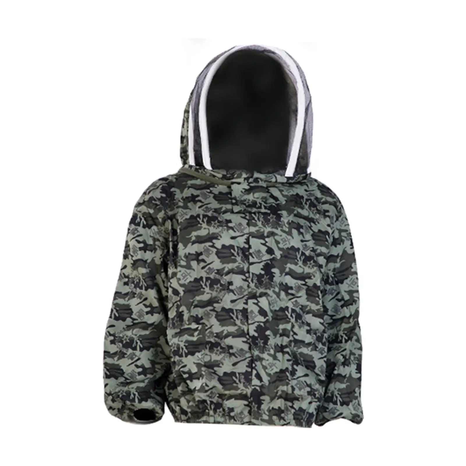 Beekeeping Jacket with Fencing Veils Ventilated Jacket Hat Equip Suit Breathable Premium Beekeeper Suit Farm Smock Suit