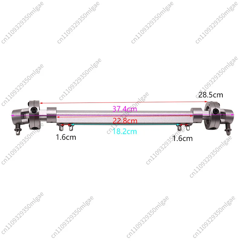 Alloy Double Pedal Connecting Rod, Drum Beater Connector, Professional Jazz Drum Dual Foot Pedal Linkage Accessory