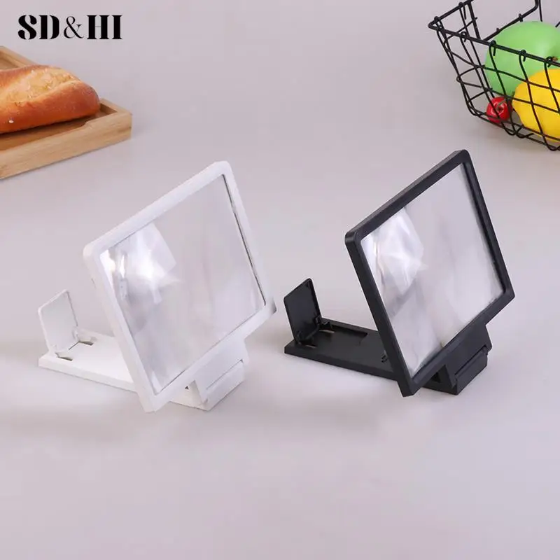 3D Cell Phone Screen Magnifier HD Video Amplifier Stand Bracket Phones Screen Magnifier For Smartphones Mobile Phone Accessories