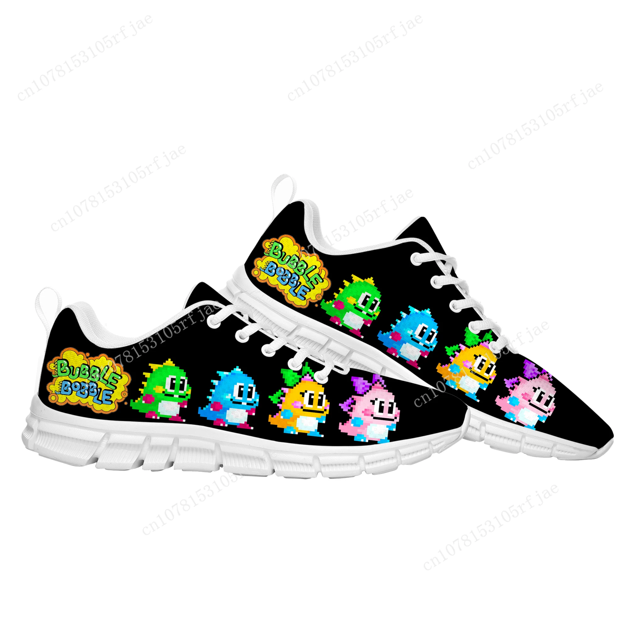 Bubble Bobble Sports Custom Shoes High Quality Cartoon Game Mens Womens Teenager Fashion Sneaker Tailor Made Couple Built Shoes