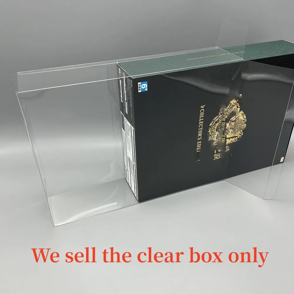 Clear box Cover Protector For Switch NS for Tears of Kingdom Collector's edition game Shell Display Case