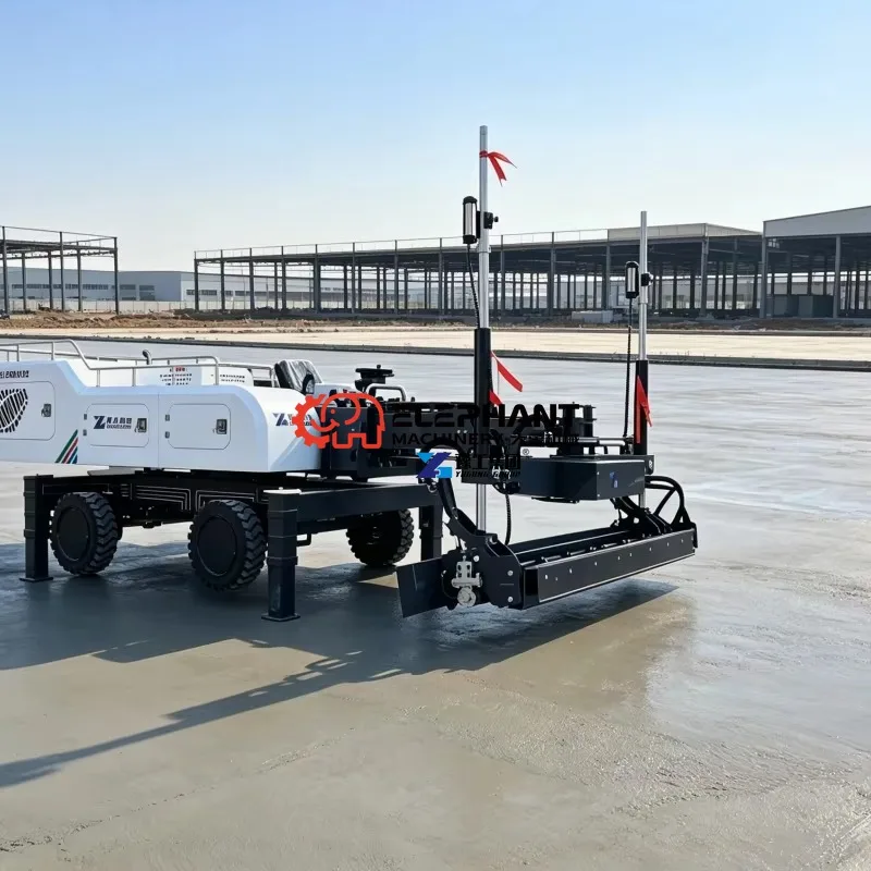 Laser Screed Machine Automatic Concrete Floor Leveling Equipment for Office Building and Corporate Campus Construction