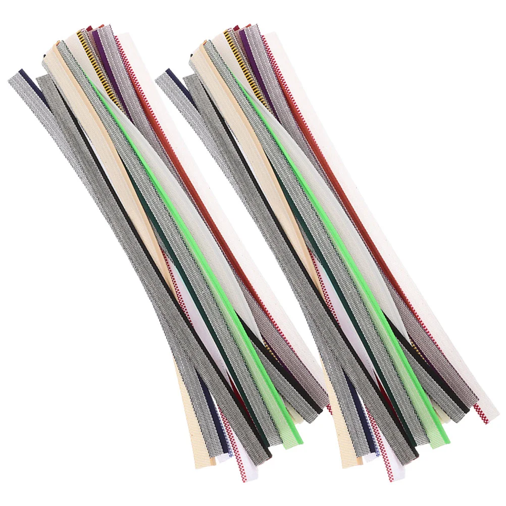 2 Sets Binding Cloth Kits Variety Colors Headbands For Bookbinding Repair Materials School Projects Supplies Endbands Fabric