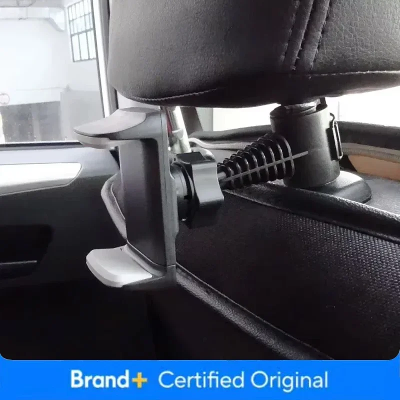 

2025 New Universal Car Back Seat Headrest Support Bracket Adjustable 360 Degree Rotating IPad Mobile Phone Black Bracket In Car