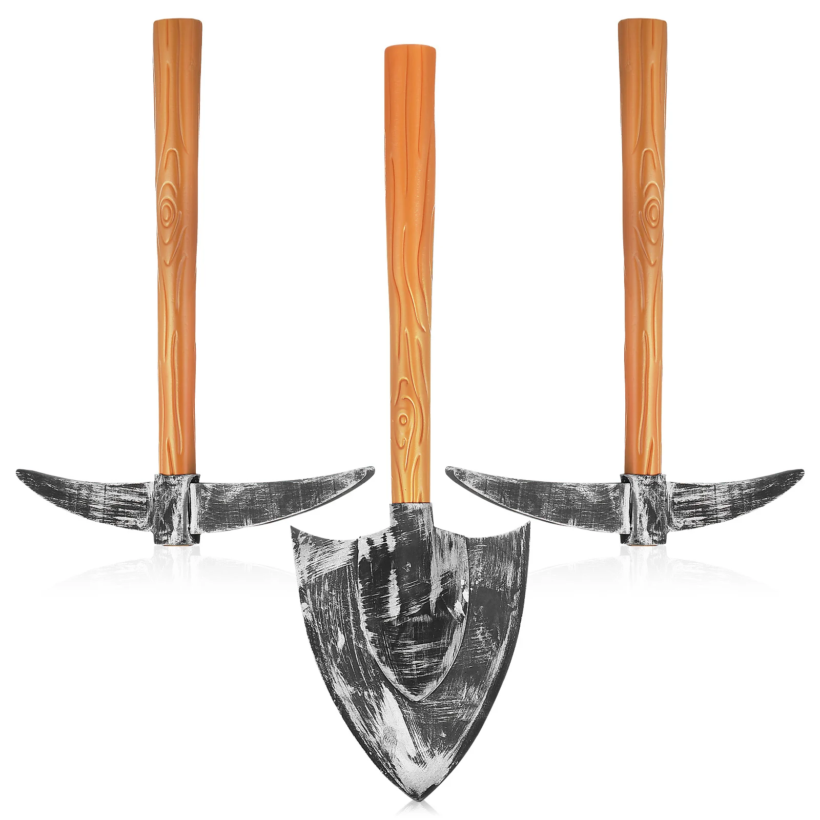 Juego de picaretas de espuma, accesorio duradero para puesta en escena, Cosplay enano, accesorios de disfraz de Gnomo de Halloween, picareta de espuma, 1 Juego