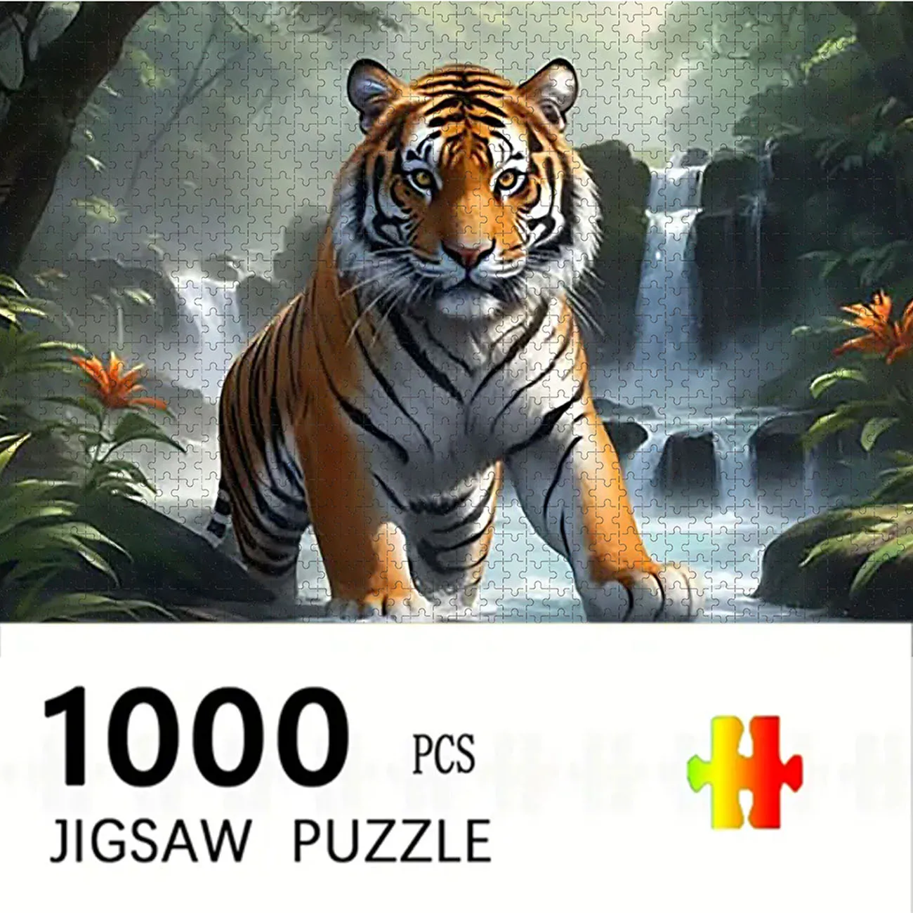 500/1000-piece Adult Puzzle - Premium Thick Cardboard, Challenging Large Jigsaw Assembly, Christmas/Festive Gift
