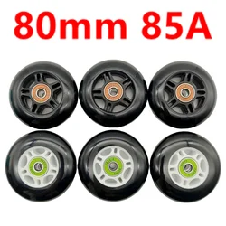 Rueda de patín en línea, 85A, 80mm, 80x24mm, envío gratis