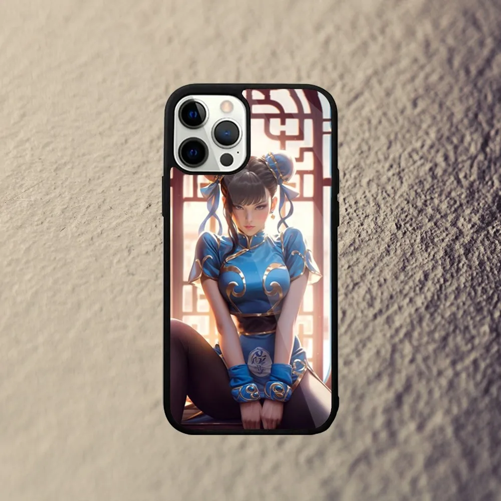 Chun-Li Game-Street-Fighters Phone Case For iPhone 15,14,13,12,11,Plus,Pro,Max Mini Magsafe Magnetic Wireless Charging