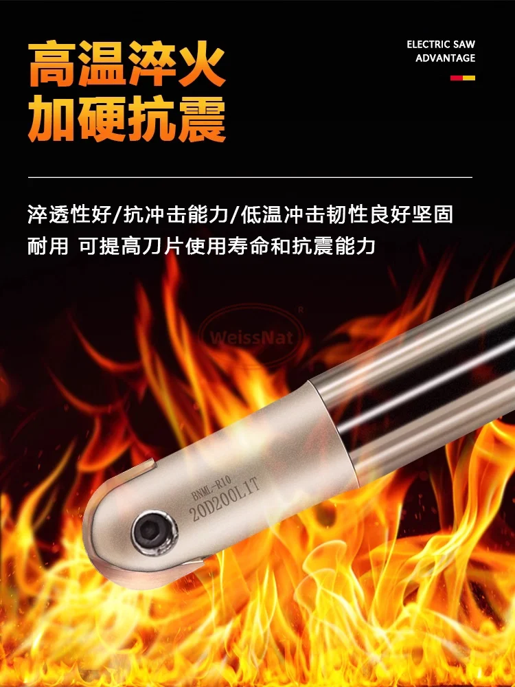 M16 CNC Reverse Pull Counterbore Tool Holder for CCMT Carbide Insert