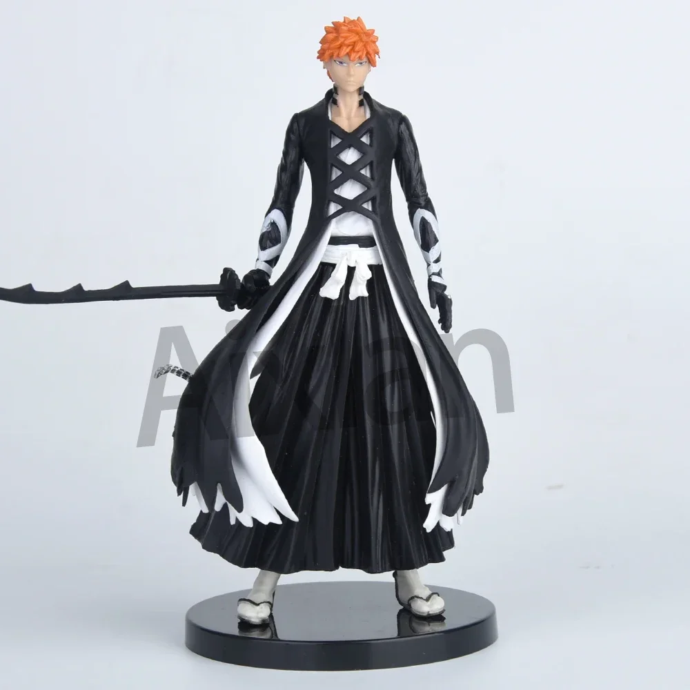 Aixlan 3pcs BLEACH Anime Figure Kurosaki Ichigo PVC Action Figure Kuchiki Rukia Figurine Collectible Model Toys Kid Gift