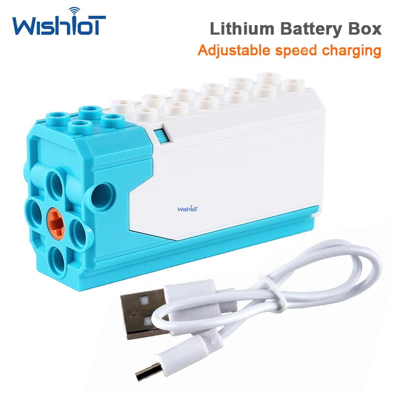 M Motor Battery Box Power Function Accessory For Technical MOC Building Blocks DIY Assembly Car Robot Mechanical Drive Parts