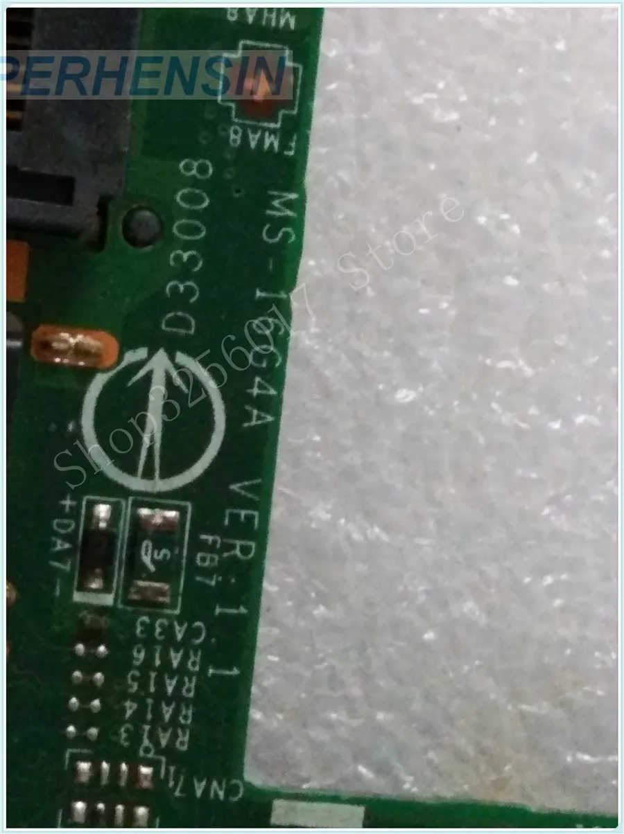 Original Laptop FOR MSI FX603 MS-16G4  MS-16G41 VGA WLAN USB BOARD MS-16G4A  100% Works Perfectly