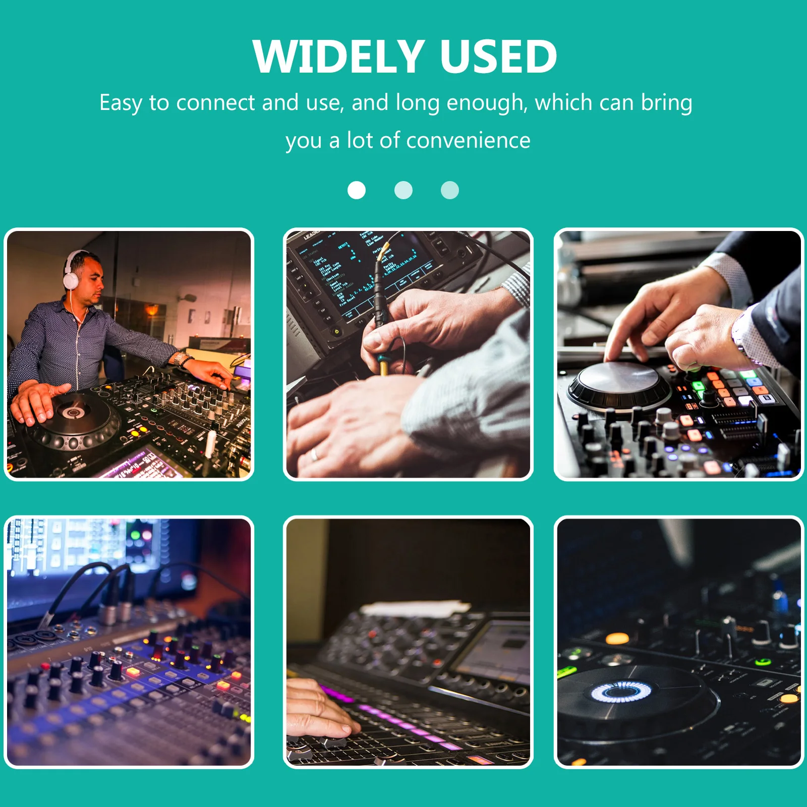 

Audio Line Mic Cable Microphone Wire Cables Analog Converter Adapter Cord Computer Speakers