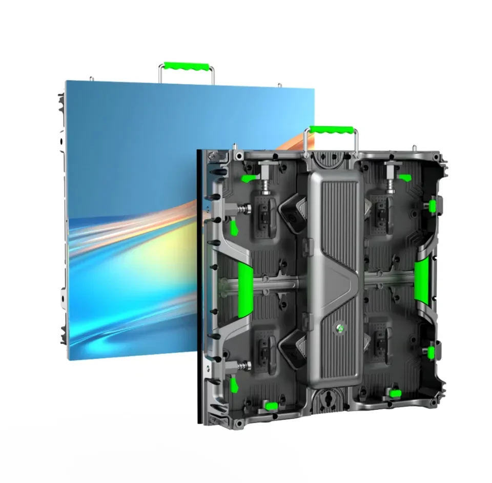 Full color rental 500*500mm die-cast aluminum cabinet HD screen indoor rental P2.604 LED display