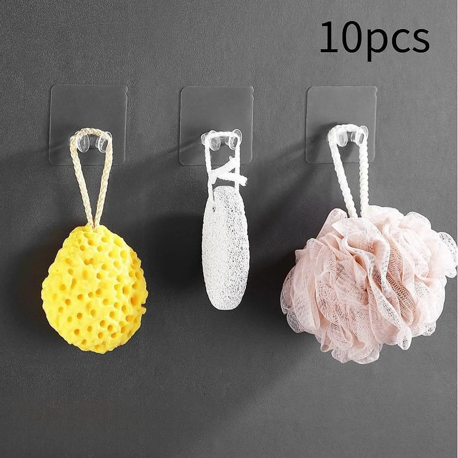 

10 Pieces Badminton Racket Hooks Display Holders for Home Gym Game Room