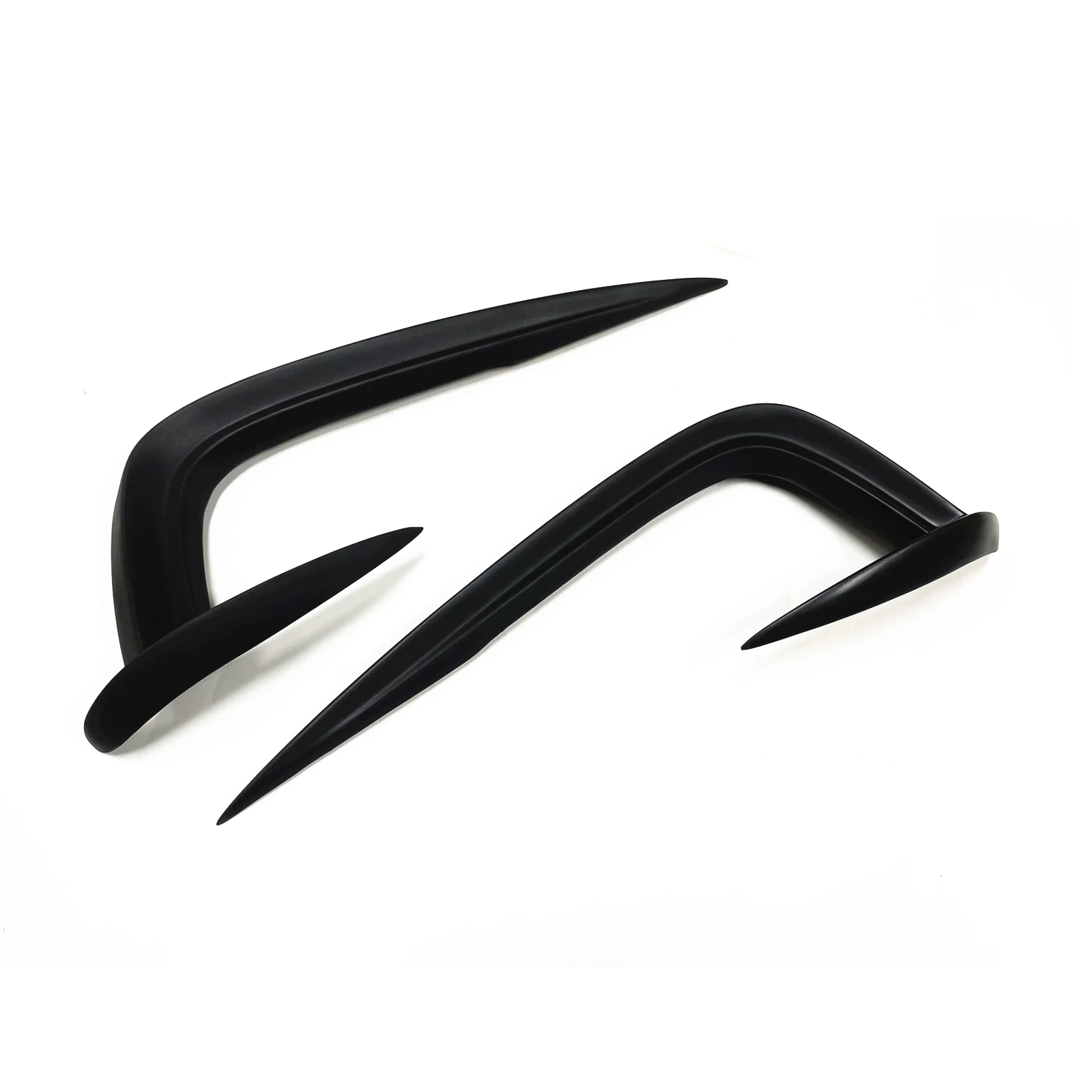 

Front Bumper Lamp Frame Fog Light Cover Trim Matte Black Side Air Intake Vent Bezel Spoiler Splitter For Nissan Altima 2016-2018