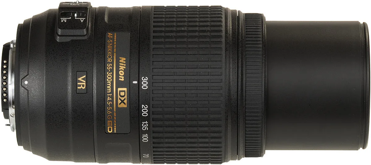 Nikon AF-S DX NIKKOR 55-300mm f/4.5-5.6G ED VR Lens For Nikon SLR Cameras for Nikon-Mount