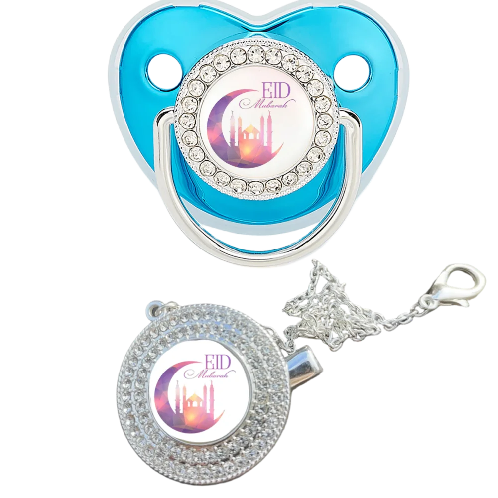 Muslin Print Newborn Pacifier Clip Baby Soother Teething Chew Toy Calm Comfort Infant Gift Wholesale