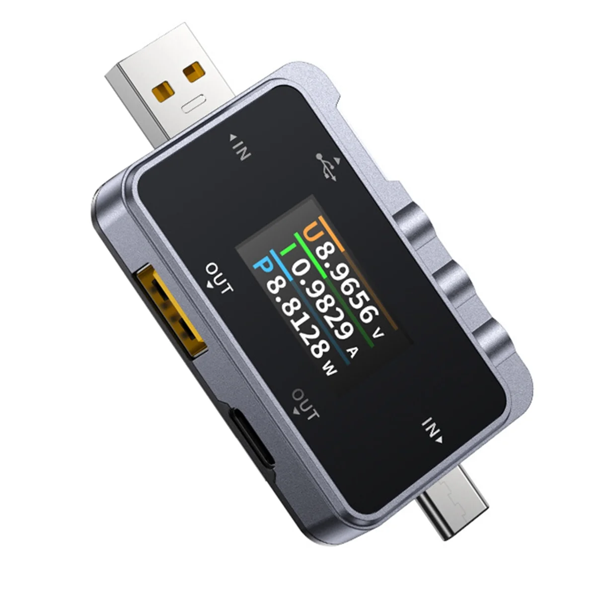حار FNAC-28 USB تستر نوع-C الحالي والجهد متر شحن سريع بروتوكول كشف الزناد السلطة متر A إلى C
