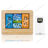 Color Screen Weather Forecast Clock Radio Clock Multifunctional Perpetual Calendar Electronic Alarm Clock
