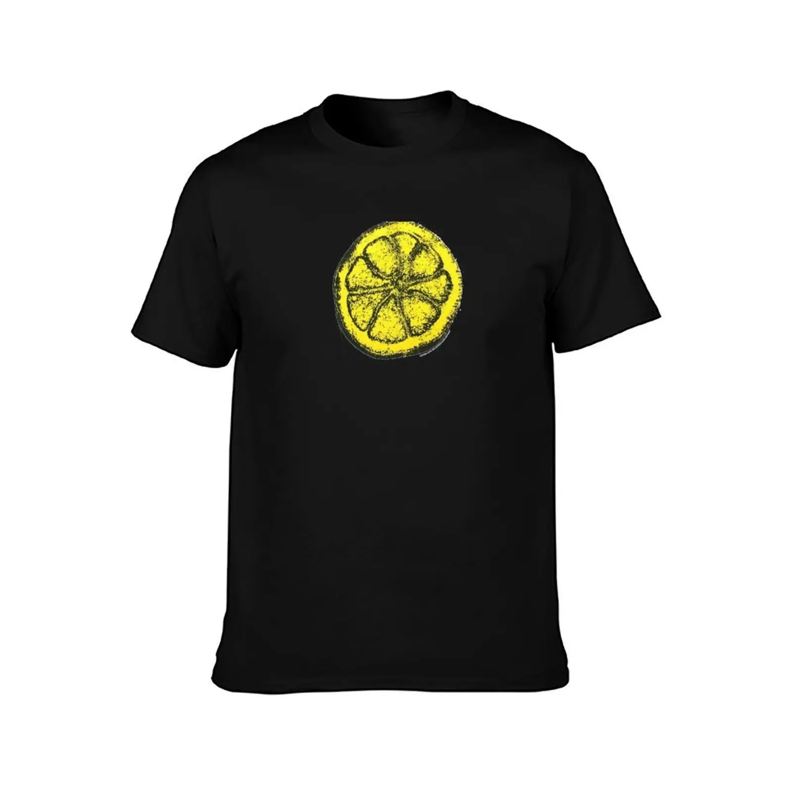 Lemon stones yellow T-Shirt man t shirt designer mens graphic t shirts T-Shirt