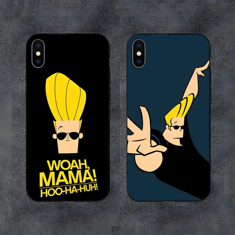 

Cartoon J-Johnny Bravo Phone Case For Samsung S21,S22,S23,S30,Ultra,S20,S30,Plus,S21 Fe,10,9,5G Silicone Cover