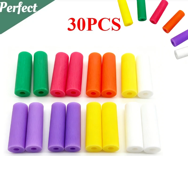 

30 шт. Силиконовые стики-фиксаторы для ортодонтических элайнеров (случайный цвет) для невидимых брекетов