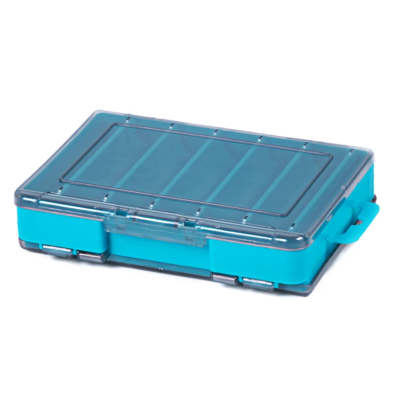 Caja de aparejos organizadora doble cara para señuelos y anzuelos - imagen 4