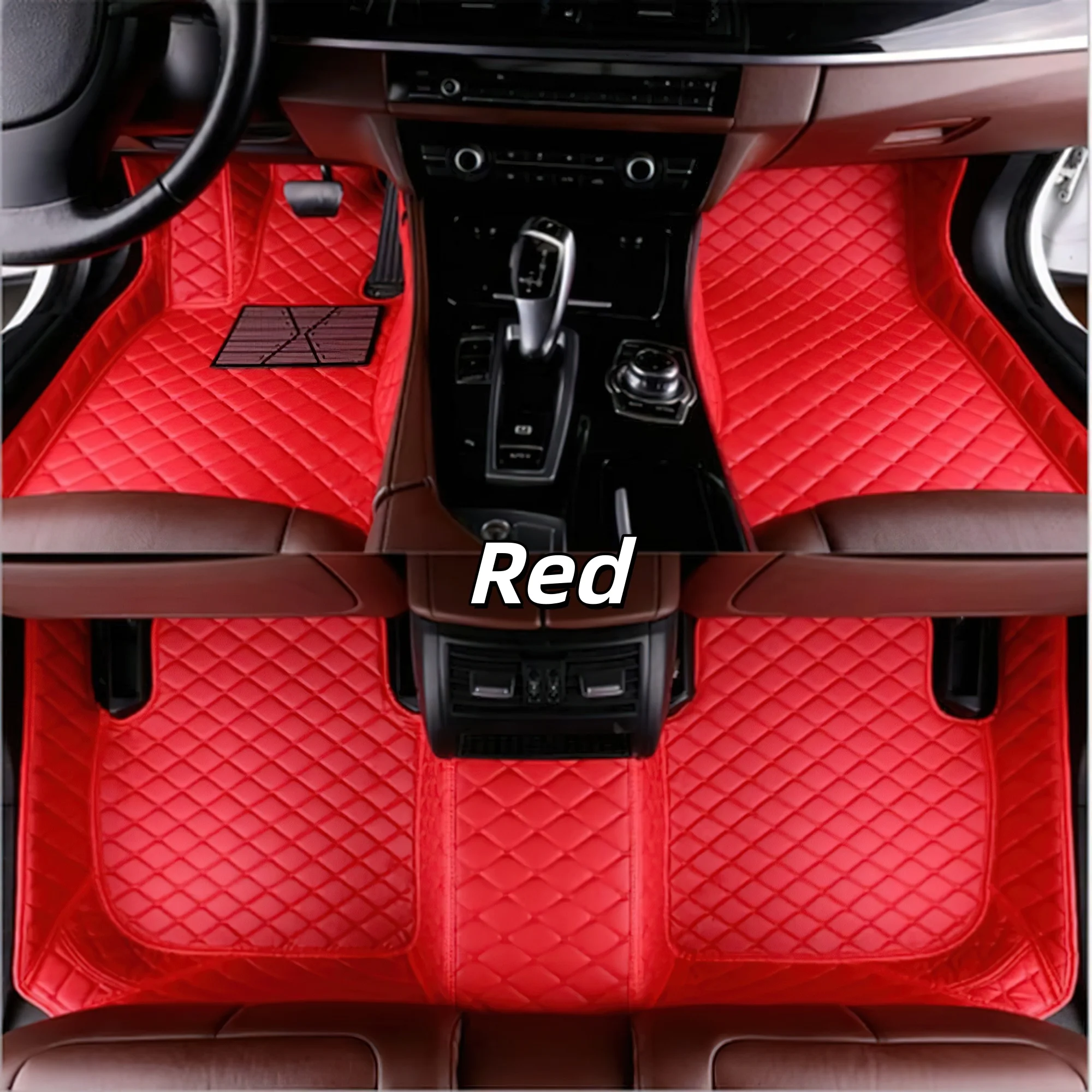 

Accessories Auto leather carpet pads fits for Hyundai Kona Hybrid SX2 2024 2025 2026 waterproof anti slip car floor mats