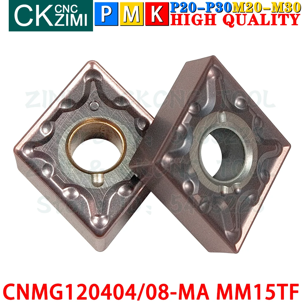 CNMG120404-MA MM15TF CNMG120408-MA MM15TF CNMG431-MA MM15TF CNMG432-MA MM15TF كربيد إدراج الخارجية تحول إدراج أداة CNMG1204 CNMG 1204 MA نك مخرطة معدنية تحول القاطع أداة
