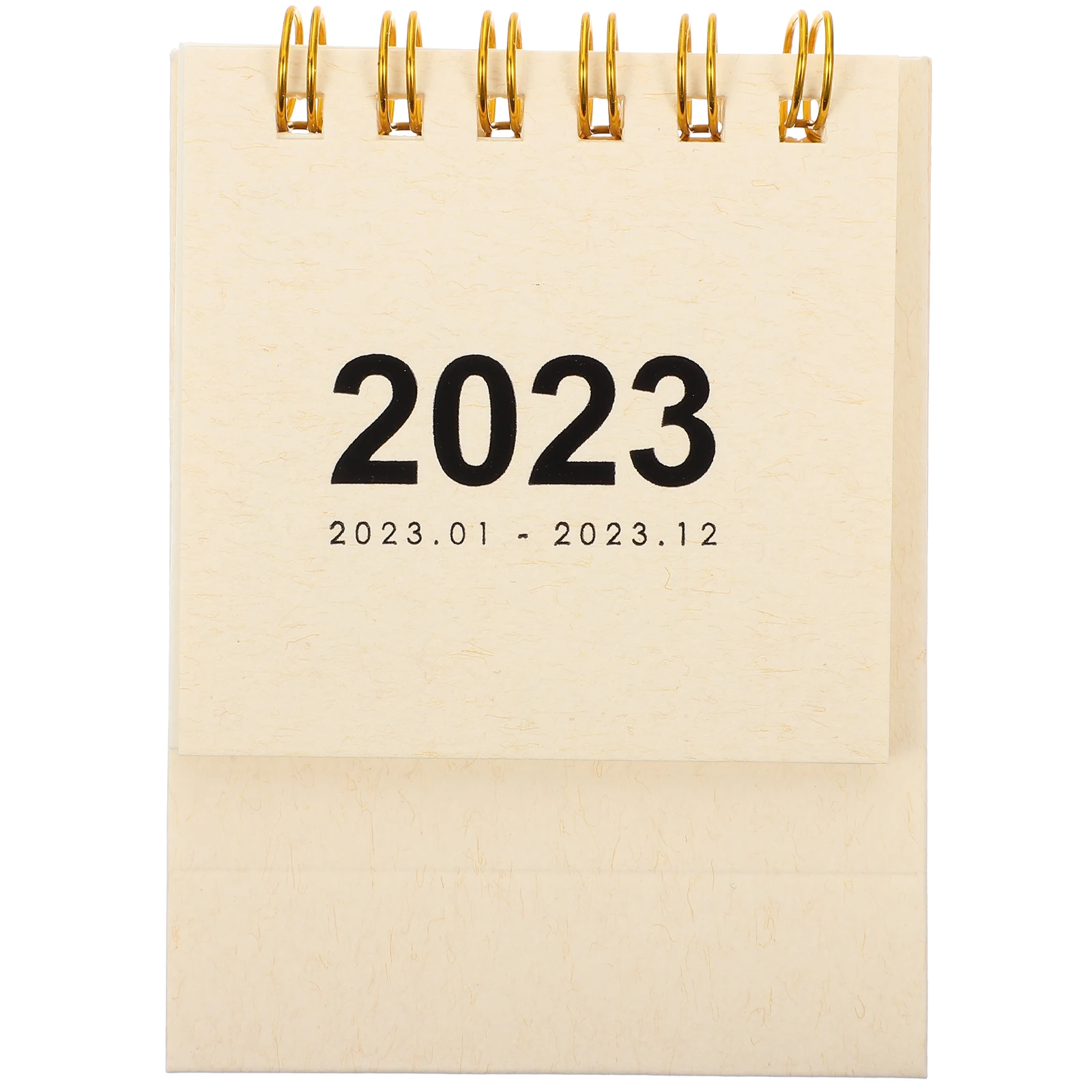 Mini Desk White Paper Home Accessory Student Small Convenient Standing Calendar Standing Home Office Decor Simple Design