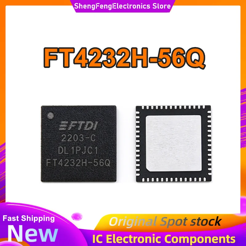 FT4232H-56Q FT4232H-56Q-REEL VQFN56 USB interface chip New In Stock