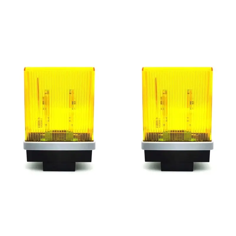 ABGI-2X Security Protection Flashing Light Flashing For Gate Light Alarm 12V-265V AC/DC